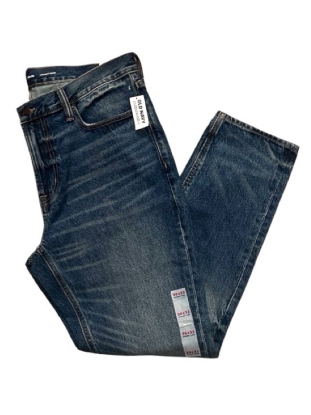 🆕 Old Navy Men’s Straight Taper Jeans 36x32
